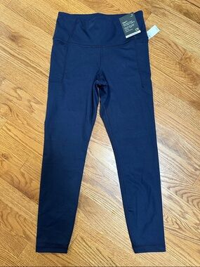 GAP Navy High-Rise Performance Leggings
